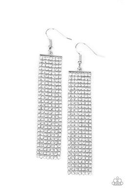 Top-Down Shimmer - White - VJ Bedazzled Jewelry