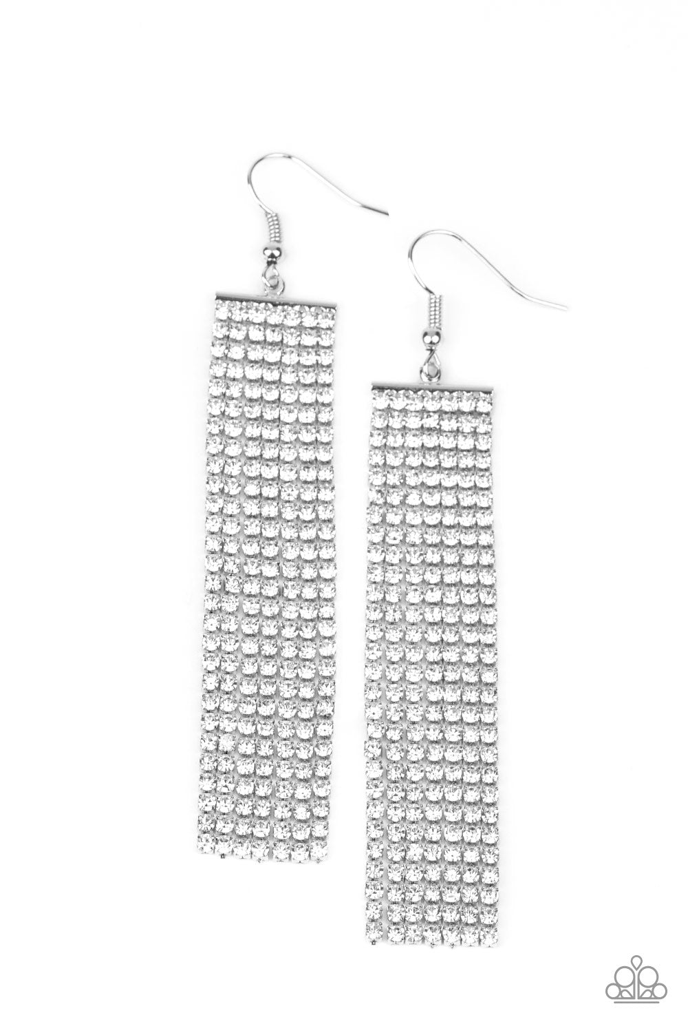 Top-Down Shimmer - White - VJ Bedazzled Jewelry