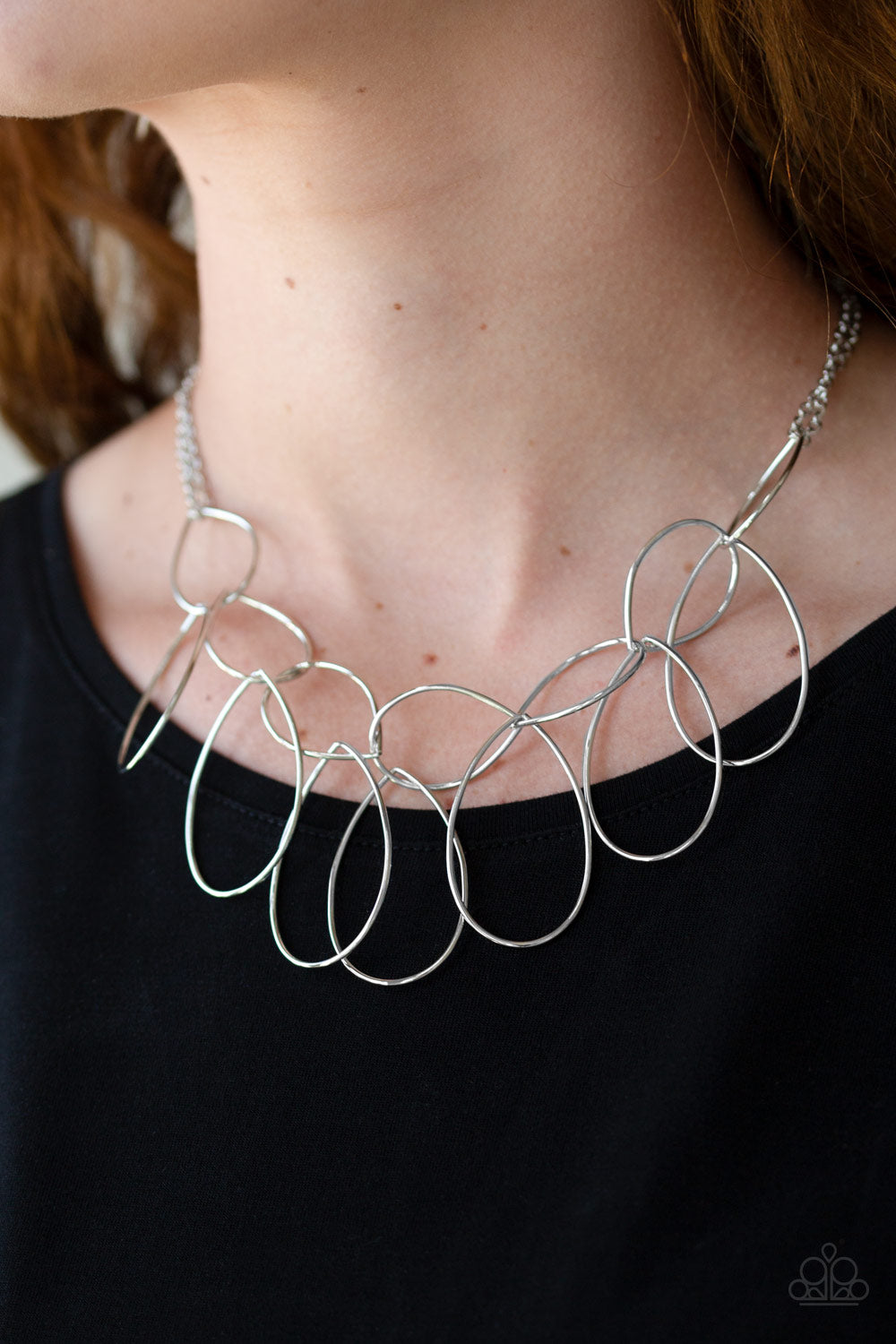 Top-TEAR Fashion - Silver - VJ Bedazzled Jewelry
