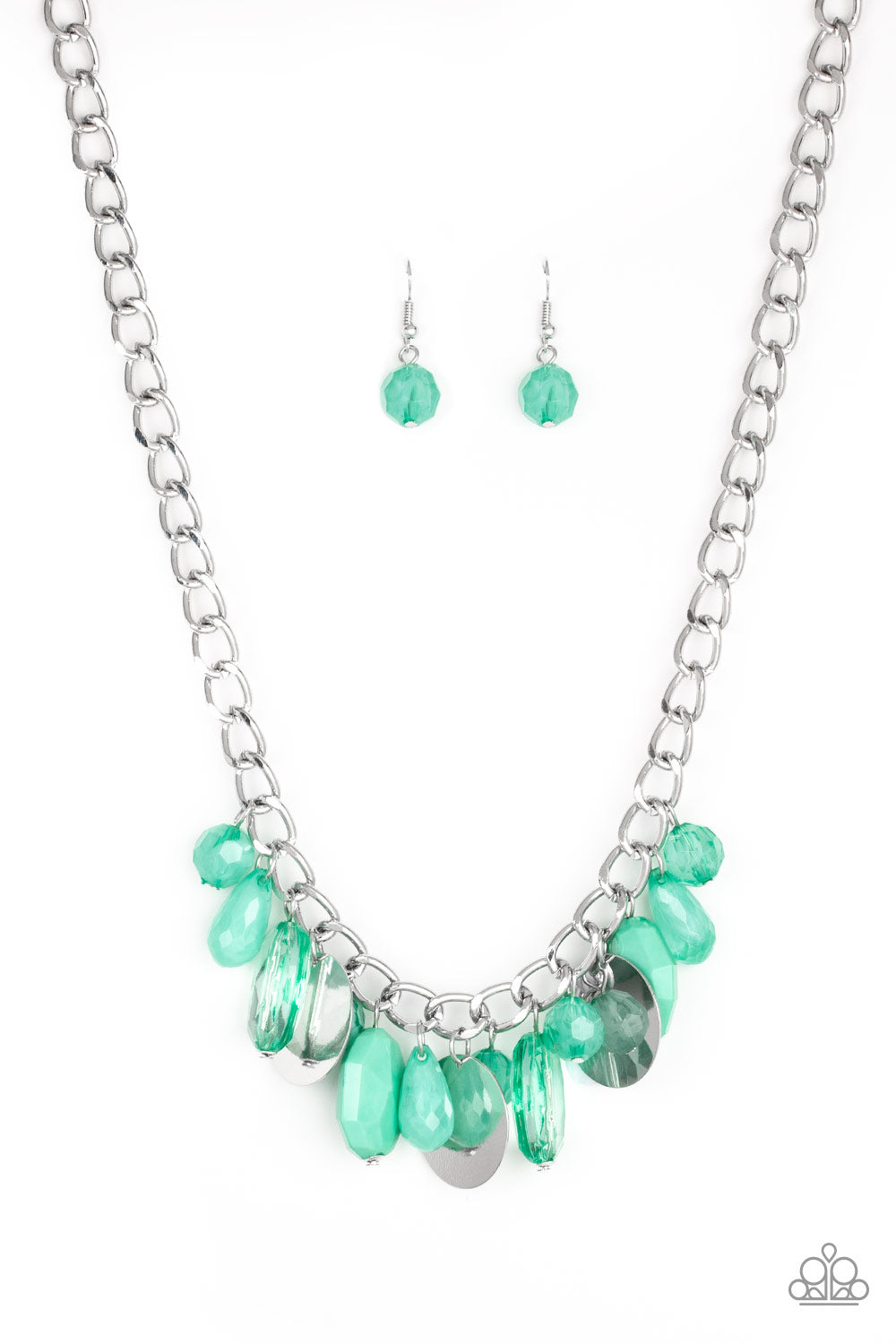 Treasure Shore - Green - VJ Bedazzled Jewelry