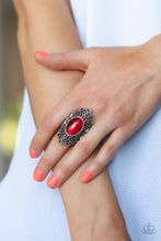 Load image into Gallery viewer, Once Upon a Meadow - Red Paparazzi Accessories - VJ Bedazzled Jewelry
