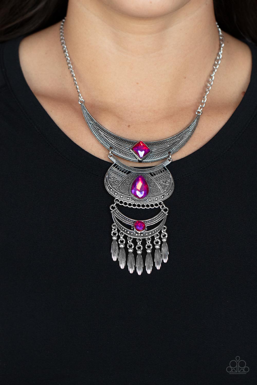 Lunar Enchantment - Pink - VJ Bedazzled Jewelry