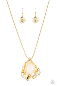 Amazon Amulet - Gold - VJ Bedazzled Jewelry