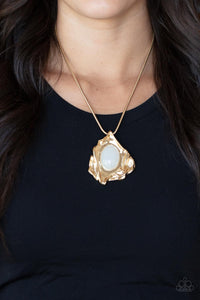 Amazon Amulet - Gold - VJ Bedazzled Jewelry