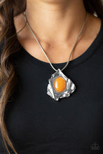 Load image into Gallery viewer, Amazon Amulet - Orange - VJ Bedazzled Jewelry
