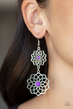Load image into Gallery viewer, Posh Posy - Purple - Paparazzi Accessories - VJ Bedazzled Jewelry
