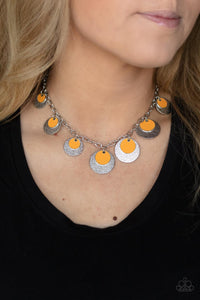 The Cosmos Are Calling - Orange - VJ Bedazzled Jewelry