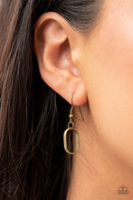 Load image into Gallery viewer, Lip Sync Links - Brass - VJ Bedazzled Jewelry
