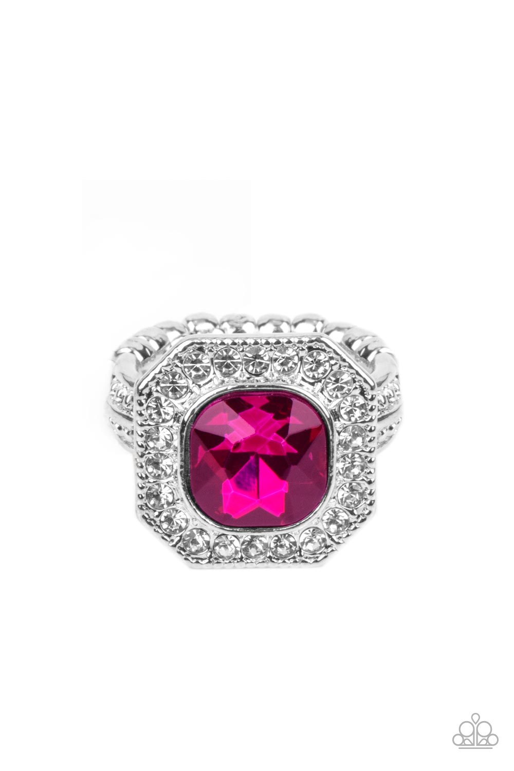 Title Match - Pink - Paparazzi Accessories - VJ Bedazzled Jewelry