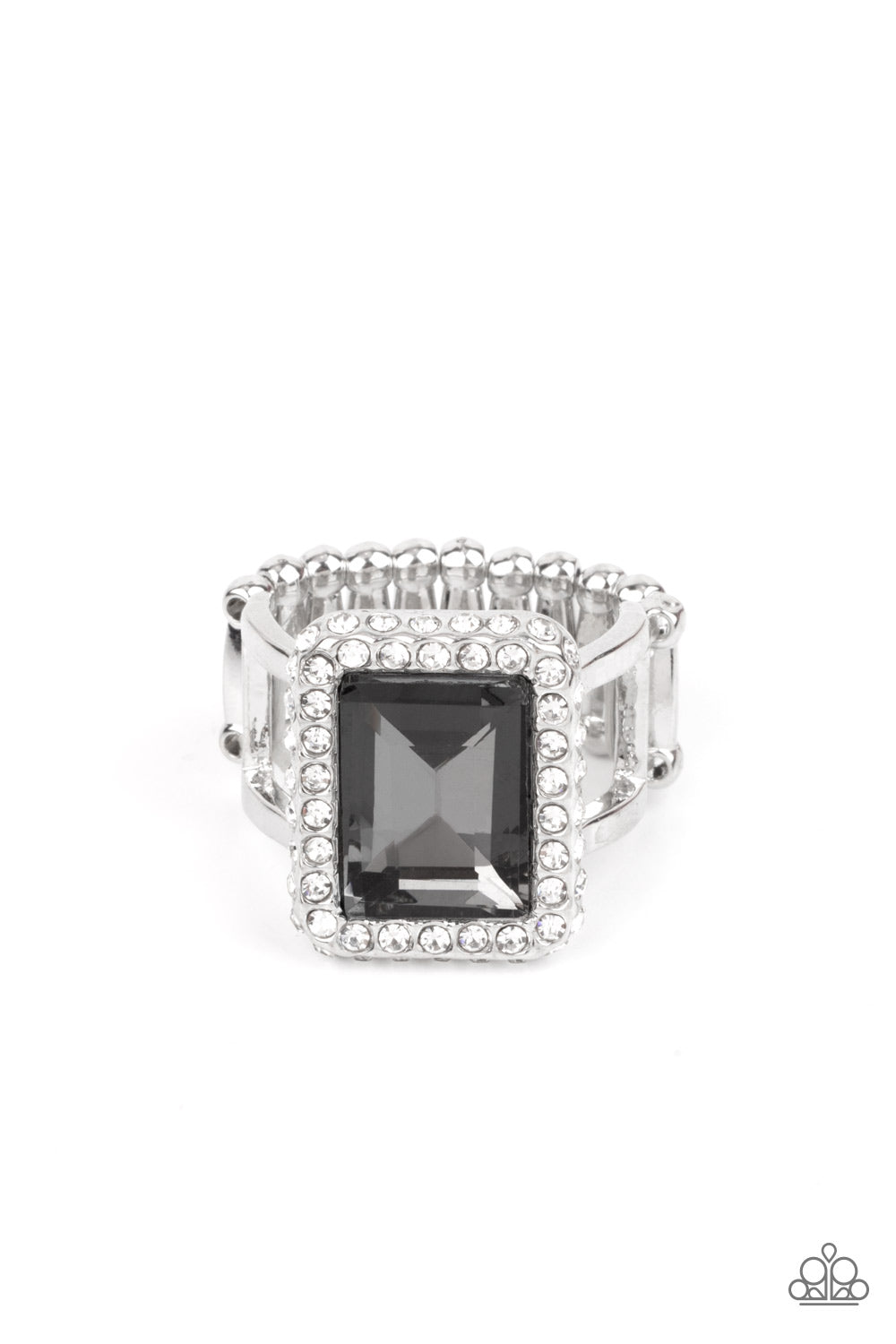 Glamorously Glitzy - Silver - VJ Bedazzled Jewelry