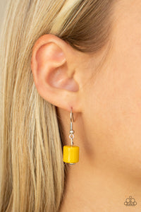 Tranquil Trendsetter - Yellow - VJ Bedazzled Jewelry