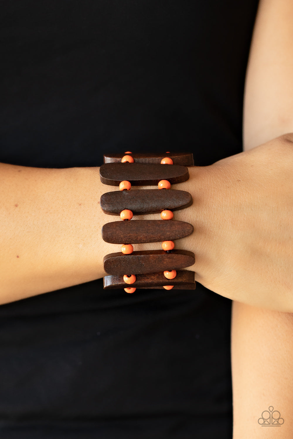 Coronado Cabana - Orange - VJ Bedazzled Jewelry