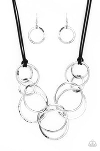 Spiraling Out of COUTURE - Silver - VJ Bedazzled Jewelry