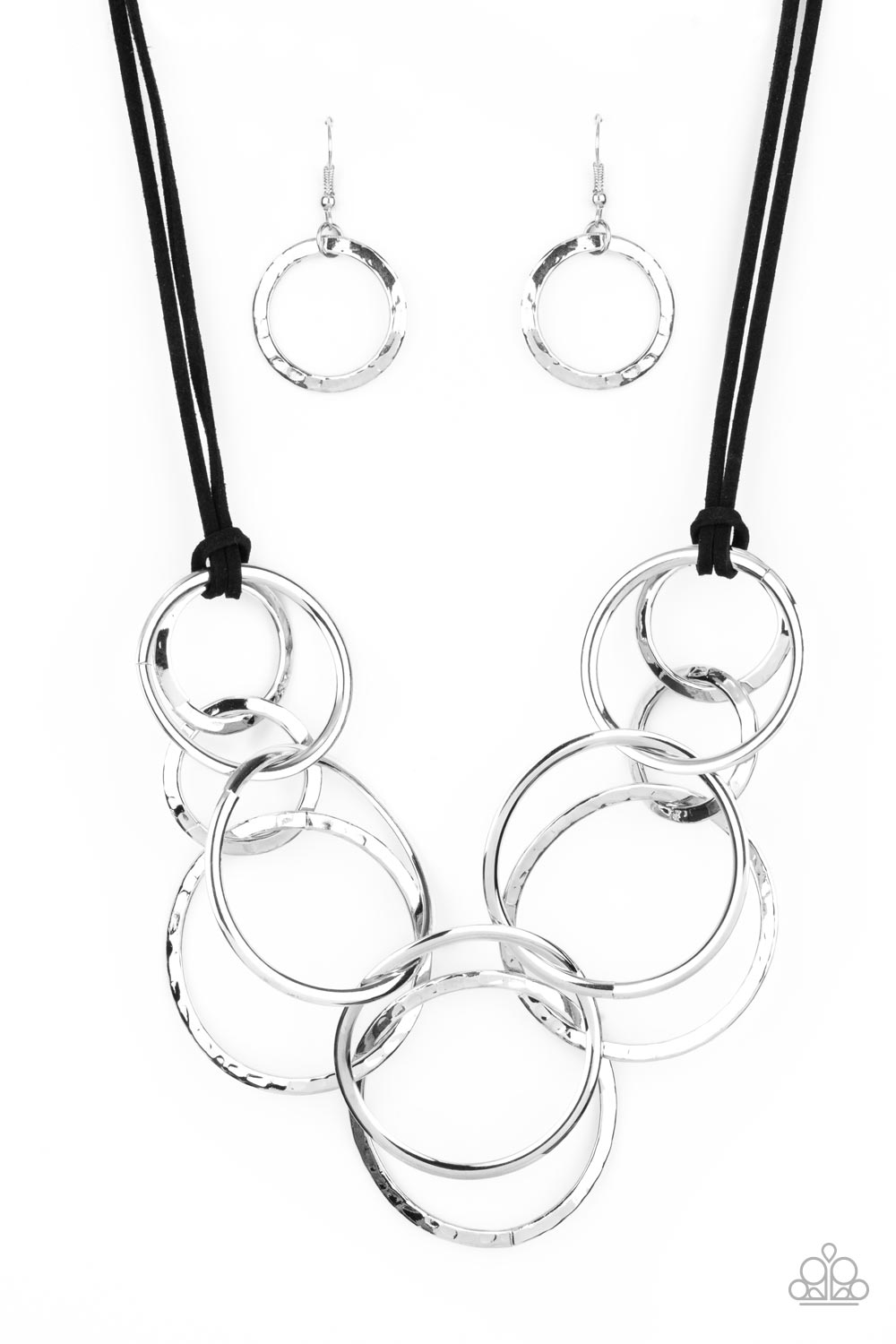 Spiraling Out of COUTURE - Silver - VJ Bedazzled Jewelry