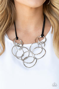 Spiraling Out of COUTURE - Silver - VJ Bedazzled Jewelry