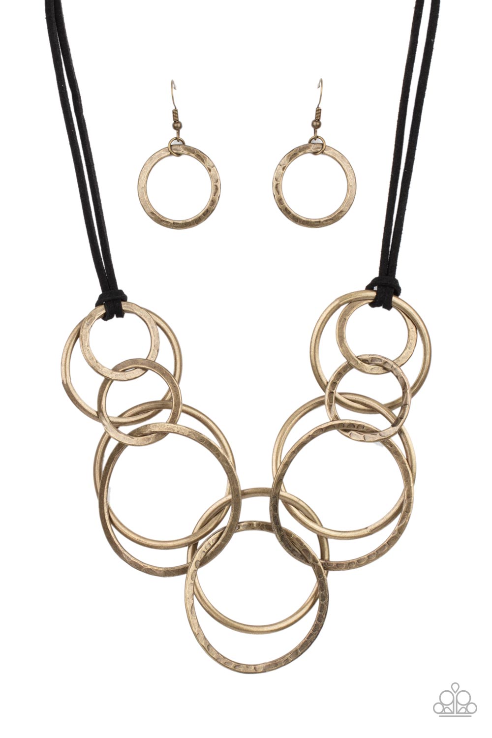Spiraling Out of COUTURE - Brass - VJ Bedazzled Jewelry