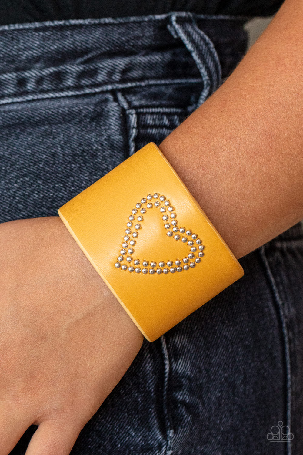 Rodeo Romance - Yellow - VJ Bedazzled Jewelry