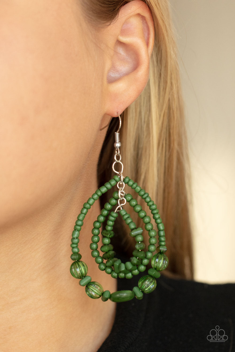Prana Party - Green - VJ Bedazzled Jewelry