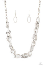 Load image into Gallery viewer, METAL of Honor - Silver - Paparazzi Accessories - VJ Bedazzled Jewelry
