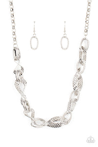 METAL of Honor - Silver - Paparazzi Accessories - VJ Bedazzled Jewelry