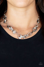Load image into Gallery viewer, METAL of Honor - Silver - Paparazzi Accessories - VJ Bedazzled Jewelry
