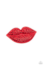 Load image into Gallery viewer, HAIR Kiss - Red - VJ Bedazzled Jewelry
