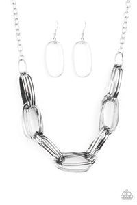 Fiercely Flexing - Silver - VJ Bedazzled Jewelry