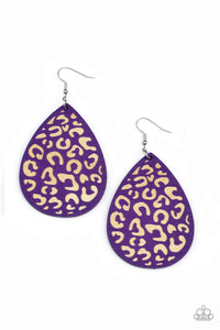 Suburban Jungle - Purple - VJ Bedazzled Jewelry
