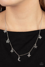 Load image into Gallery viewer, Cosmic Runway - Silver - VJ Bedazzled Jewelry
