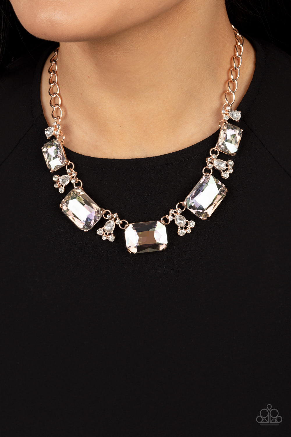 Flawlessly Famous - Multi - VJ Bedazzled Jewelry
