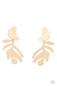 Palm Picnic - Gold - VJ Bedazzled Jewelry