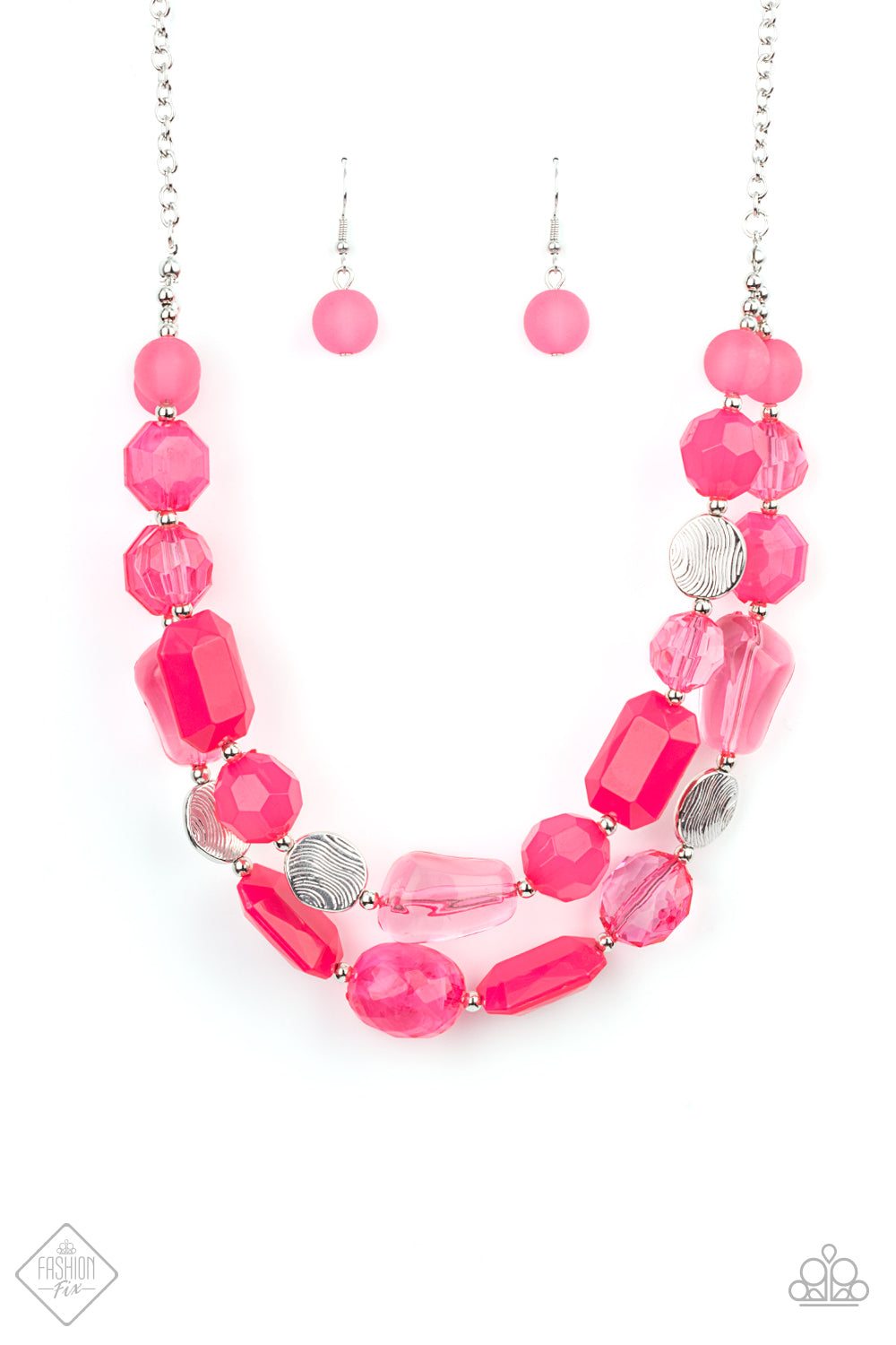 Oceanic Opulence - Pink - VJ Bedazzled Jewelry