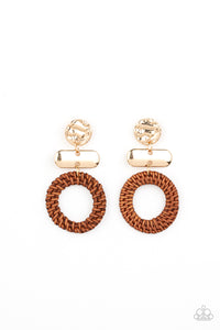 Woven Whimsicality - Gold - VJ Bedazzled Jewelry