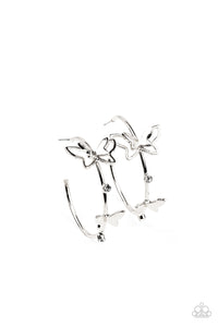 Full Out Flutter - White - VJ Bedazzled Jewelry
