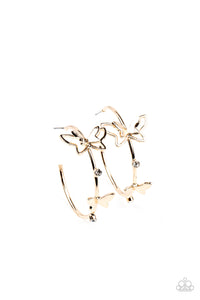 Full Out Flutter - Gold - VJ Bedazzled Jewelry