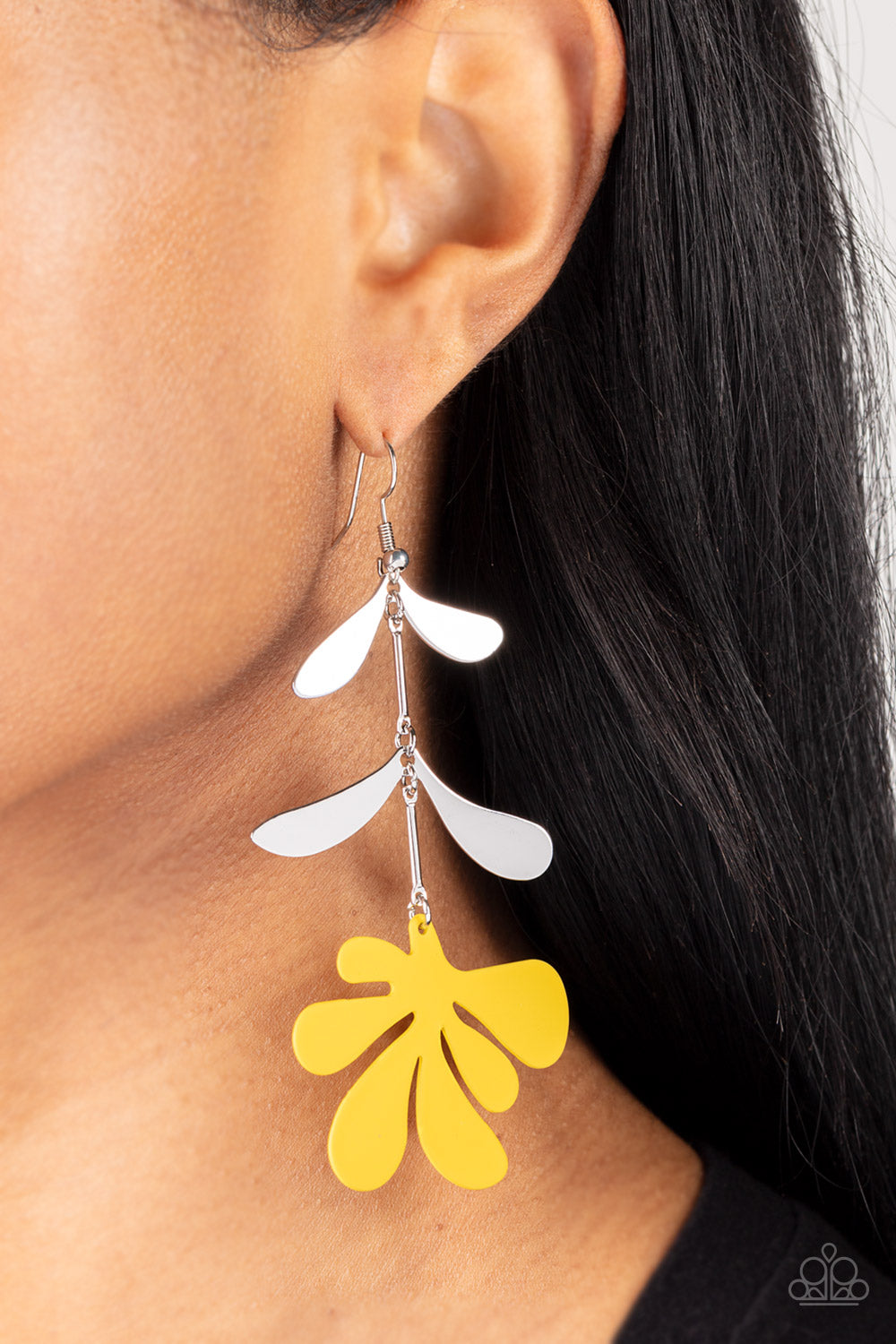 Palm Beach Bonanza - Yellow - VJ Bedazzled Jewelry