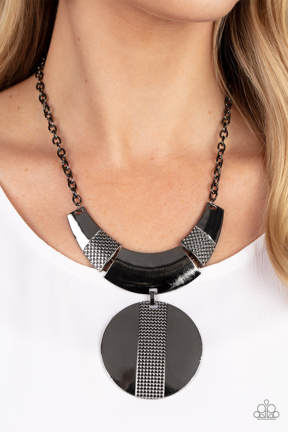 Metallic Enchantress - Black - VJ Bedazzled Jewelry
