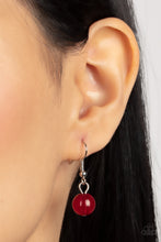 Load image into Gallery viewer, Ten Out of TENACIOUS - Red - Paparazzi Accessories - VJ Bedazzled Jewelry
