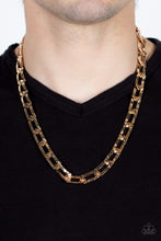 Load image into Gallery viewer, Full-Court Press - Gold- Paparazzi Accessories - VJ Bedazzled Jewelry
