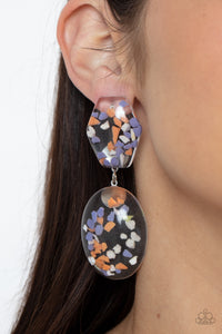 Flaky Fashion - Orange - VJ Bedazzled Jewelry