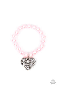 Cutely Crushing - Pink - VJ Bedazzled Jewelry