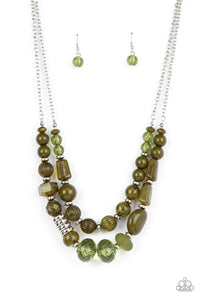 Pina Colada Paradise - Green - VJ Bedazzled Jewelry