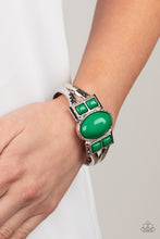 Load image into Gallery viewer, A Touch of Tiki - Green - VJ Bedazzled Jewelry
