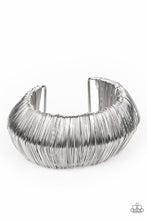 Load image into Gallery viewer, Wild About Wire - Silver - Paparazzi Accessories - VJ Bedazzled Jewelry
