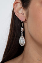Load image into Gallery viewer, Elite Elegance - White Paparazzi Accessories - VJ Bedazzled Jewelry
