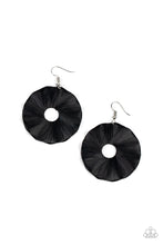 Load image into Gallery viewer, Fan the Breeze - Black - VJ Bedazzled Jewelry
