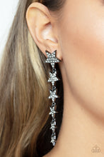 Load image into Gallery viewer, Americana Attitude - Black - Paparazzi Accessories - VJ Bedazzled Jewelry
