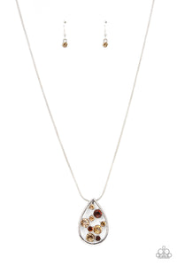 Seasonal Sophistication - Brown - VJ Bedazzled Jewelry