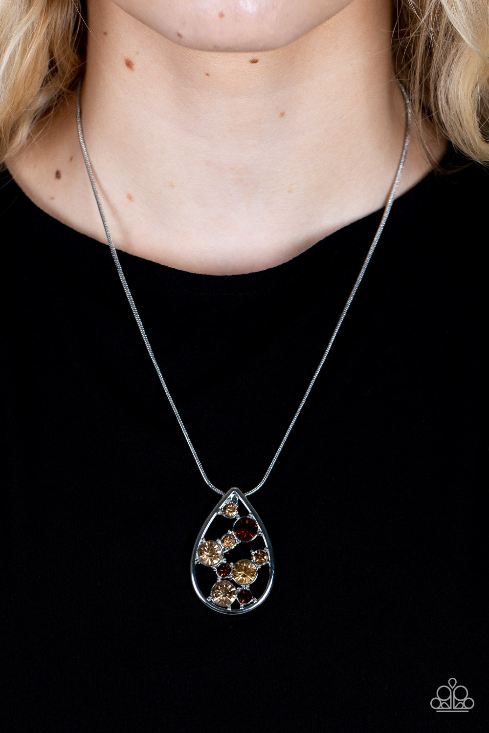 Seasonal Sophistication - Brown - VJ Bedazzled Jewelry