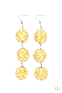 Laguna Lanterns - Yellow - VJ Bedazzled Jewelry